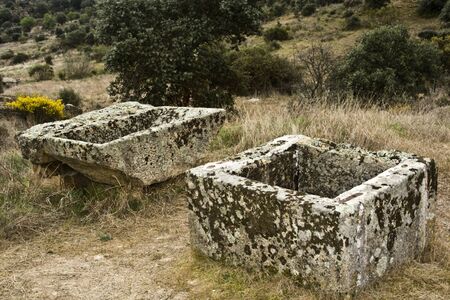 Pits, Valdeverdeja, Toledo のeditorial素材