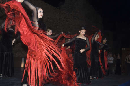 Dance Festival city of Talavera, Spanish dance 06/01/2012のeditorial素材