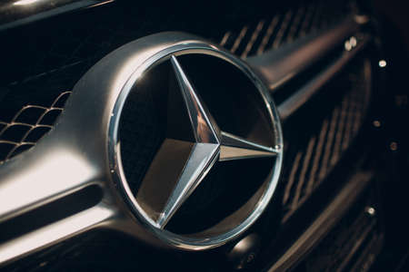 USA - New York, March 19, 2019: The new modern Mercedes Benz AMG GLE 63 S 4MATIC