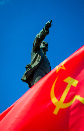 1 May Labor Day demonstration, Lenin,のeditorial素材