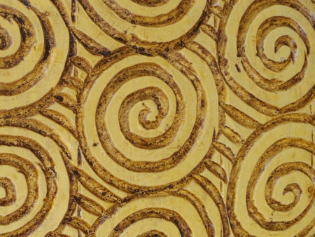 Golden spiral patternの写真素材