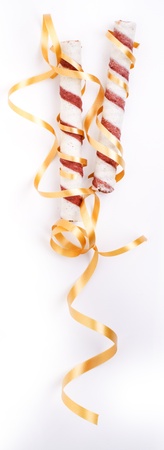 New Year and Christmas cookiesの写真素材