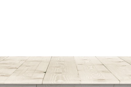 Empty wooden table for product placementの写真素材
