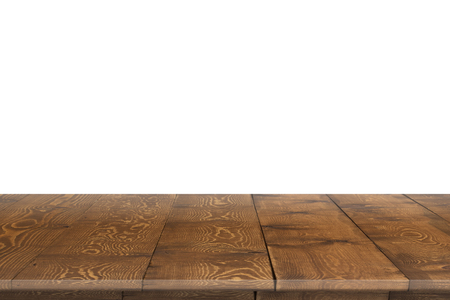 Wooden tabletop perspective for product placementの写真素材