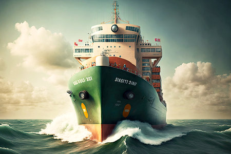 transportation of goods with help of chartered cargo ship