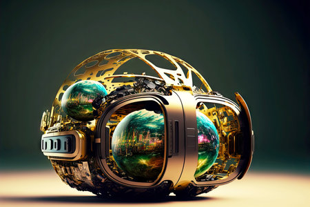 development of technologies artificial world computer reality vr headset