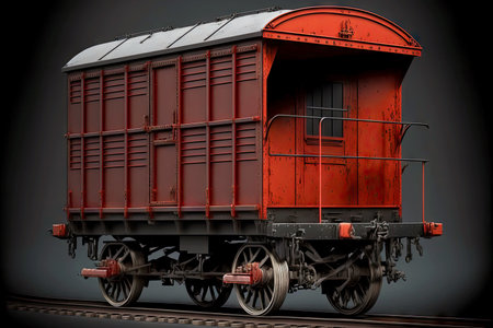 wagon container for transportation of goods and goods by railway transport