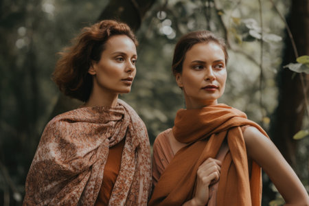 ethical fashion brand, showcasing its latest collection of sustainably and ethically made clothingの素材