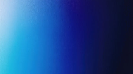 Smooth blue sea gradient from aqua to royal blue, softly illuminated by sunlight.の素材