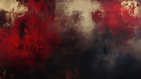 Dark abstract gradient with subtle red and gold hues, forming a cinematic and moody composition.の素材