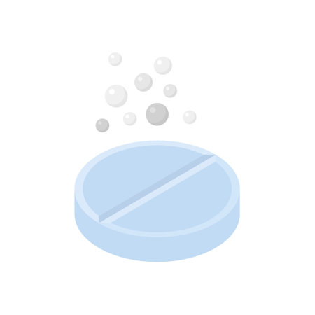 Pills and drugs vector colorful realistic iconのイラスト素材