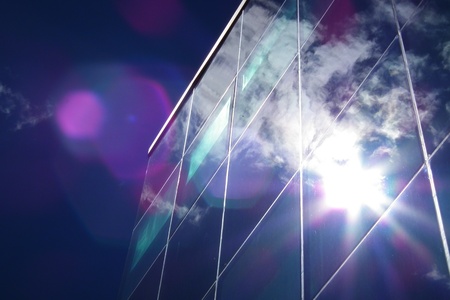 Shiny business buildingの写真素材