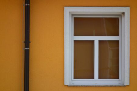Window and a gutterの写真素材