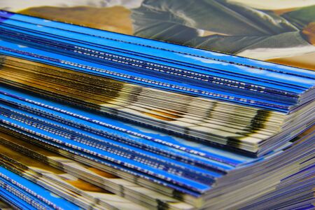 Brochures for commercials.の写真素材