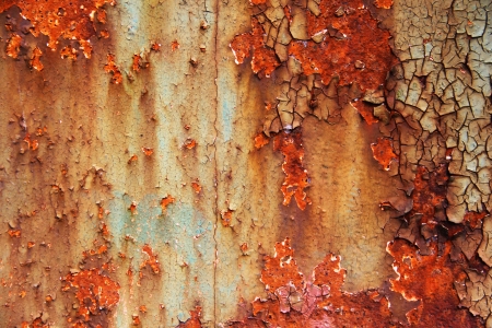 Old doors and its rusty details.