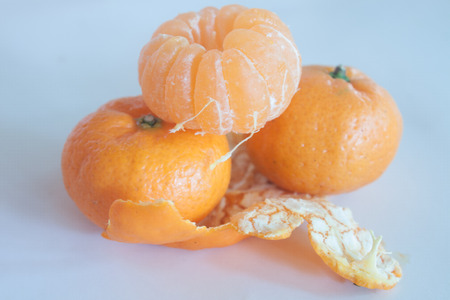 Small oranges grown in Thailand の写真素材
