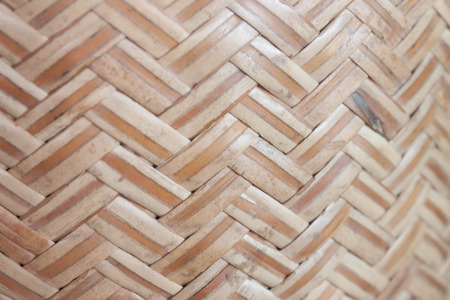 Wicker texture backgroundの写真素材