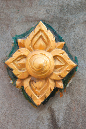 Art Design Thailand Goldの写真素材