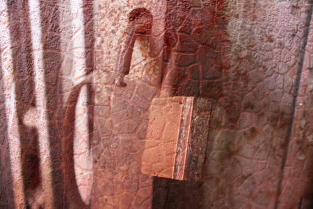 keyFilled with rustの写真素材