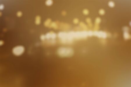 smooth orange bokeh wallpaper backgroundの写真素材