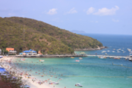 sea blur thailand backgroundの写真素材