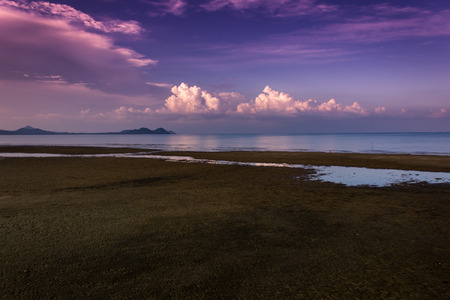 beach in the dustの写真素材