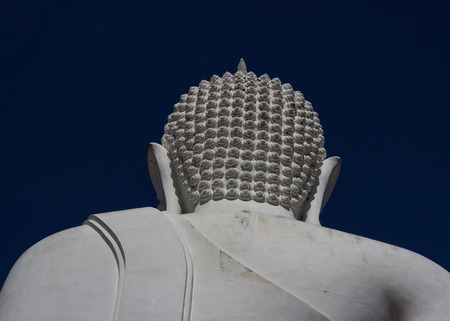 back of Buddhaの写真素材