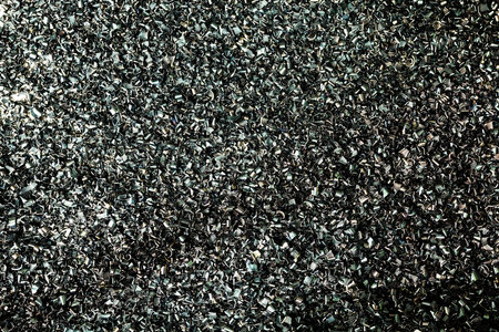 Background in the form of metal shavingsの写真素材