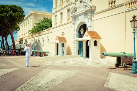 Official residence of the princes of Monacoの写真素材