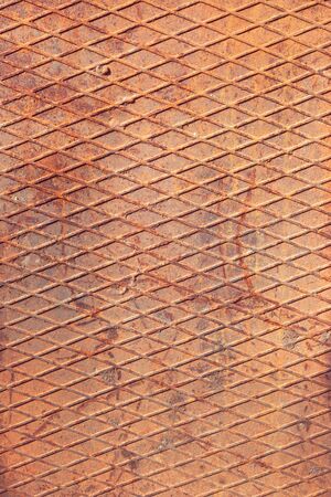 Background image in the form of sheet steel Lozenge corrugatedの写真素材