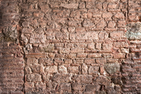 Background in the form of old brickworkの写真素材
