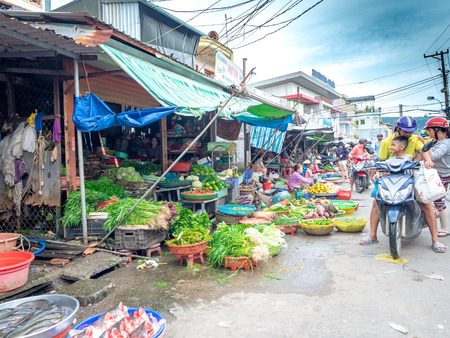 VIETNAM, Duong Dong - September 30, 2018: Day of Dong in Phu Quocのeditorial素材