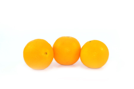 Orange isolated on white background.の写真素材
