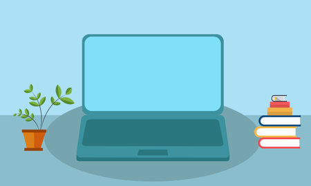 Start up Business template of Boost your business. Modern flat design concept of web page design for website and mobile website on night time.のイラスト素材