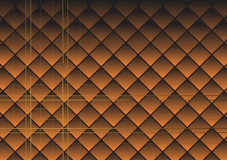 Rhombuses brown. A vector background.のイラスト素材
