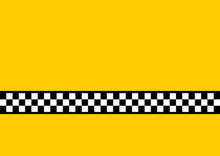 Simple design inspired by the New York Yellow Cab. Loads of copyspace!のイラスト素材