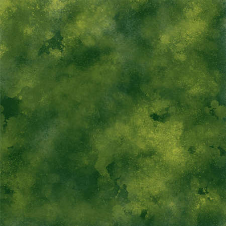 mixed watercolor background dark green color light greenの写真素材