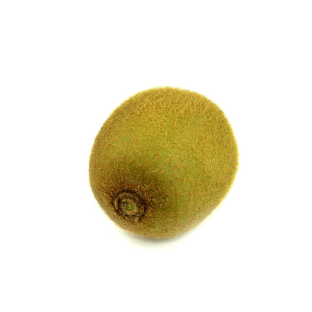 Kiwi Fruit on white backgroundの写真素材