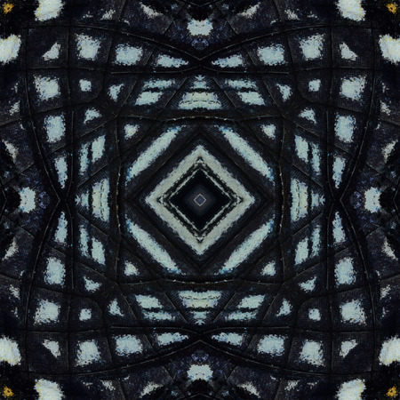 Seamless black and blue background pattern made from butterfly wings skin texture