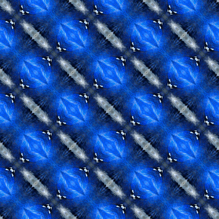 Beautiful blue texture made from blue bird feathers in a great pattern