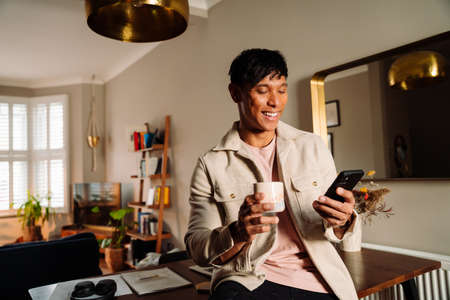 Asian Male taking time outの写真素材