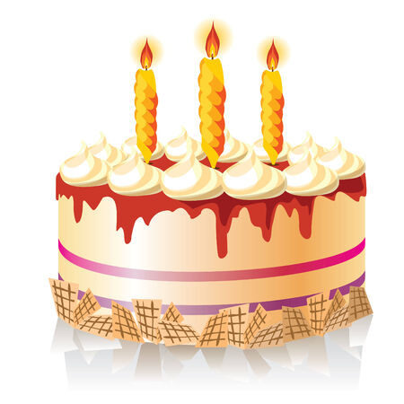  image celebratory cakeのイラスト素材