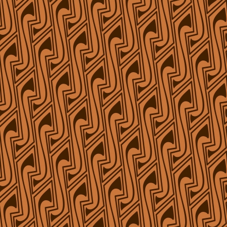 seamless  background with brown african ornamentのイラスト素材