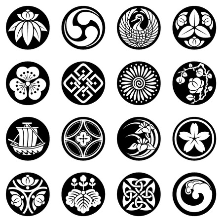 design elements of Southeast Asiaのイラスト素材
