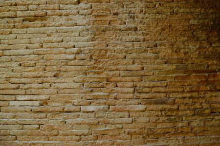 Old Brick wall backgroundの写真素材