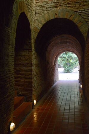 Wat Umong at Chiang Maiのeditorial素材