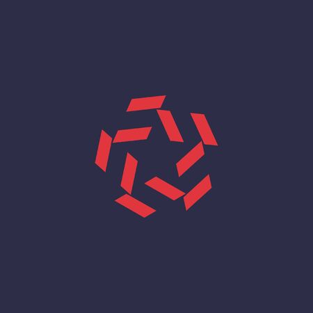 Premium star icon design. Abstract icon star vector templateのイラスト素材