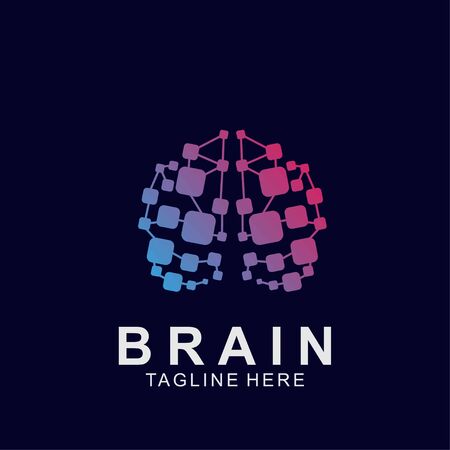 Brain  creative design. Icon brain vector illustration.のイラスト素材