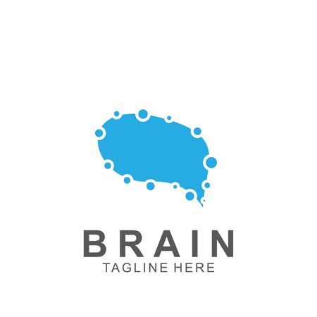 Brain  creative design. Icon brain vector illustration.のイラスト素材