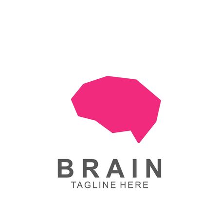 Brain  creative design. Icon brain vector illustration.のイラスト素材